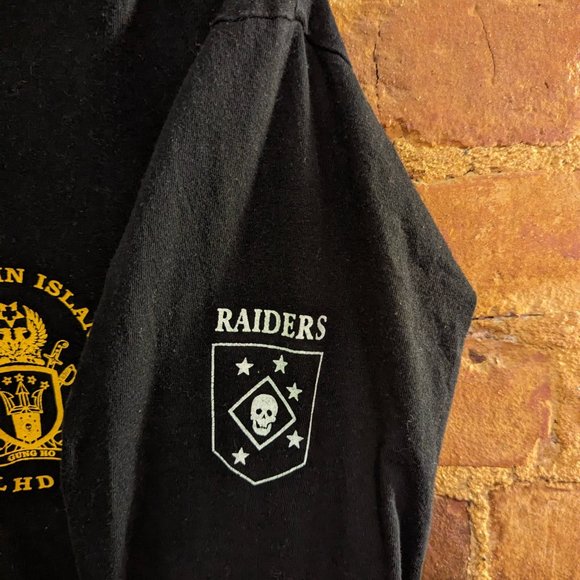 Vintage Navy Marines Long Sleeve Men's Medium - Picture 5 of 5